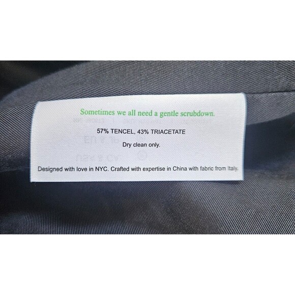 MM LAFLEUR The Hyo Jacket Everyday Twill Night Navy Blue Size 0 - Picture 12 of 13